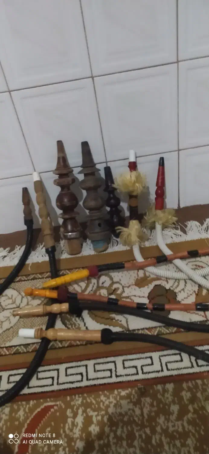 تنه قلیون و شلنگ قلیون|کلکسیون و سرگرمی|خرمآباد, |دیوار