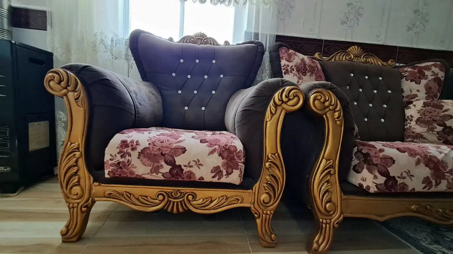 مبل هفت نفره فقط ۵ میلیون|مبلمان خانگی و میز عسلی|اسدآباد, |دیوار