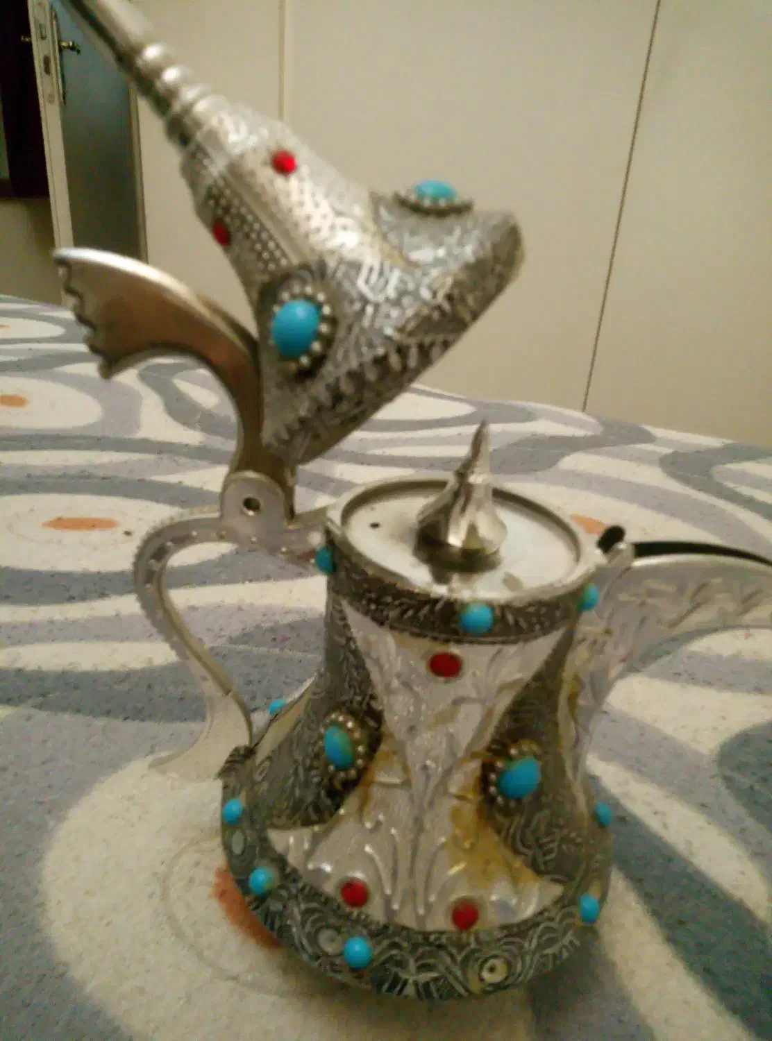 طرف گلاب ازجنس آلومینیوم طرح سنتی وکار نیشابور|ظروف سرو و پذیرایی|تهران, طرشت|دیوار