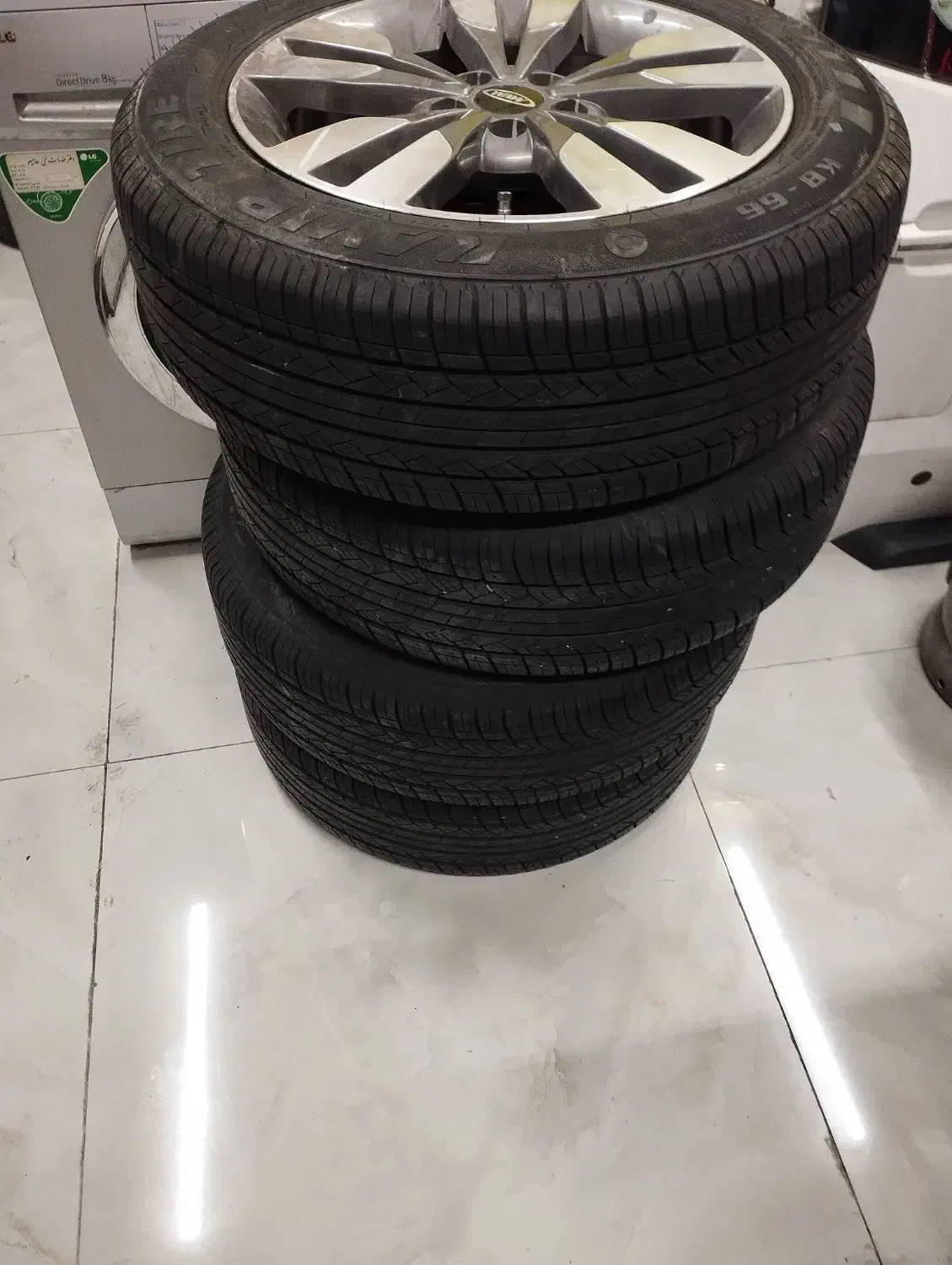 رینگ و لاستیک x33 اسپورت|قطعات یدکی و لوازم جانبی|تهران, اختیاریه|دیوار