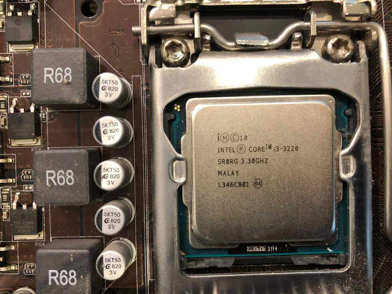ASUS H61M-C - CPU Intel Core i3 3220 - FAN CPU|قطعات و لوازم جانبی رایانه|تهران, پاسداران|دیوار