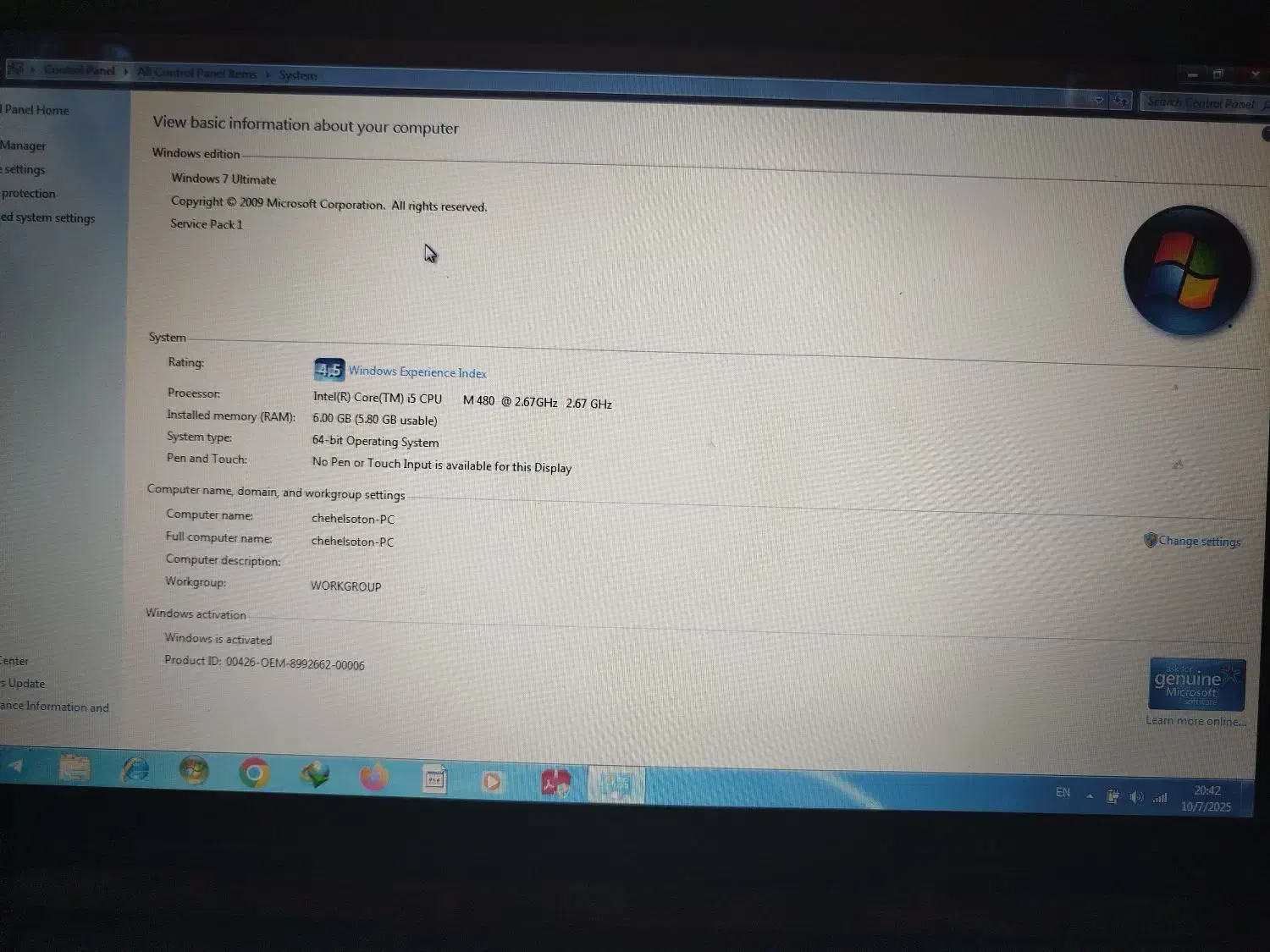 لب تاب i5نسل۲|رایانه همراه|تبریز, |دیوار