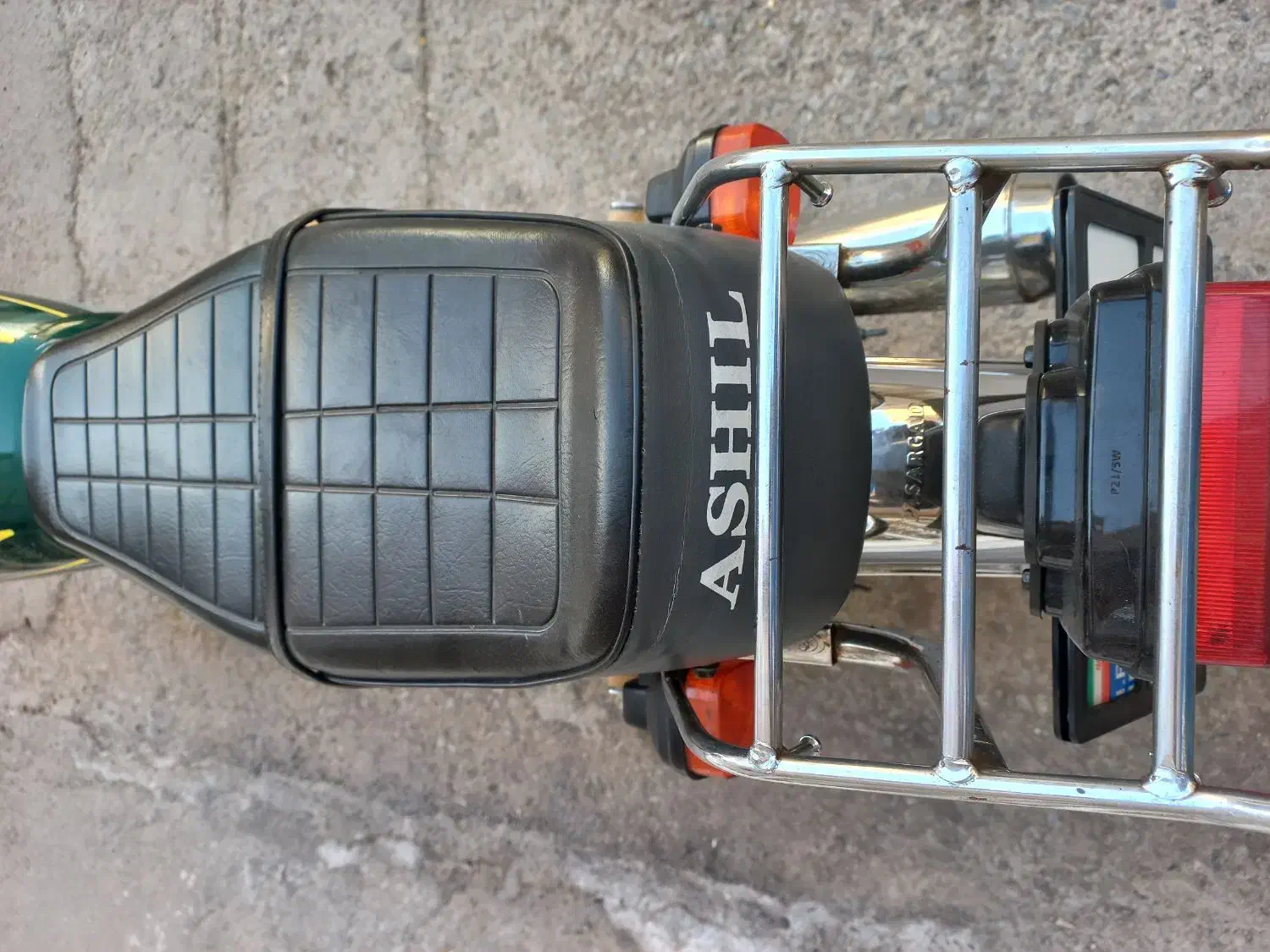 هندا۹۵|موتورسیکلت|قم, قلعه کامکار|دیوار