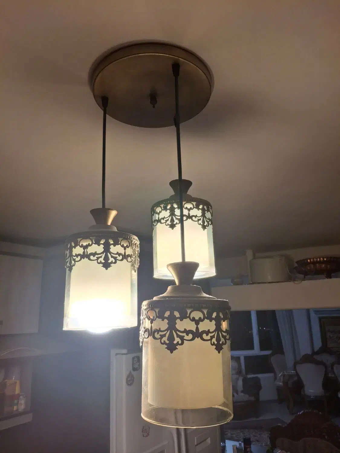 لوستر آشپزخانه|لوستر و چراغ آویز|همدان, |دیوار