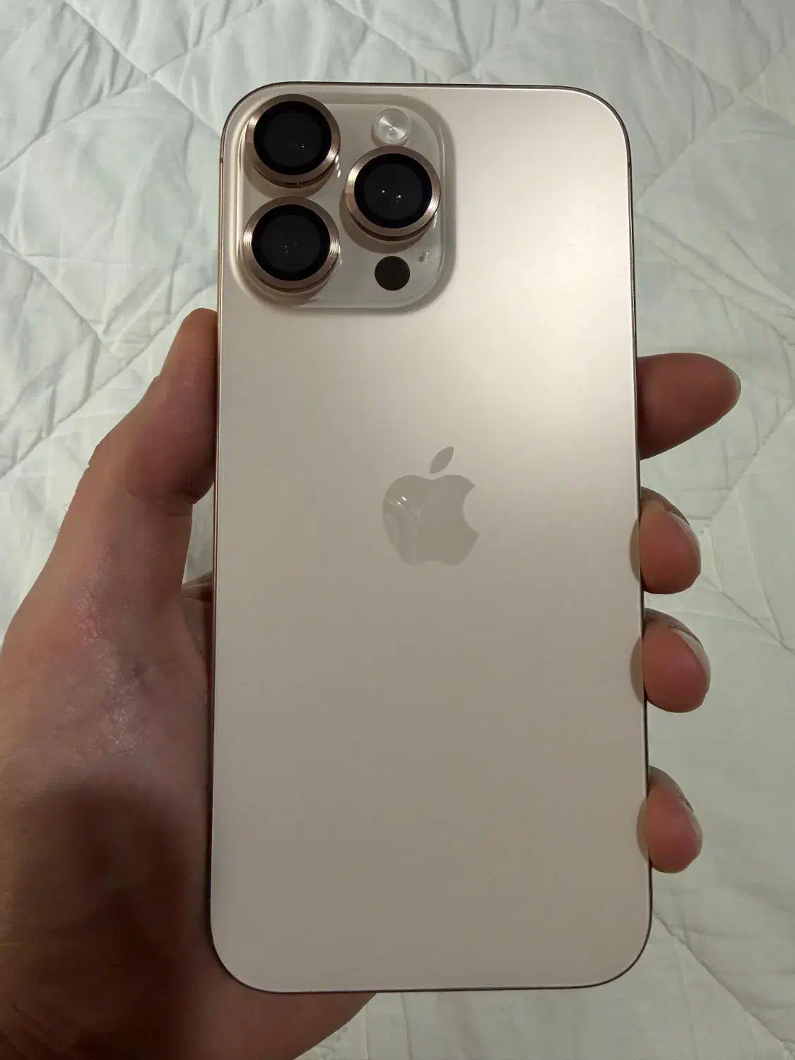 iPhone 16 Pro Max ZAA 256 Register Desert Titanium|موبایل|تهران, شمس‌آباد|دیوار