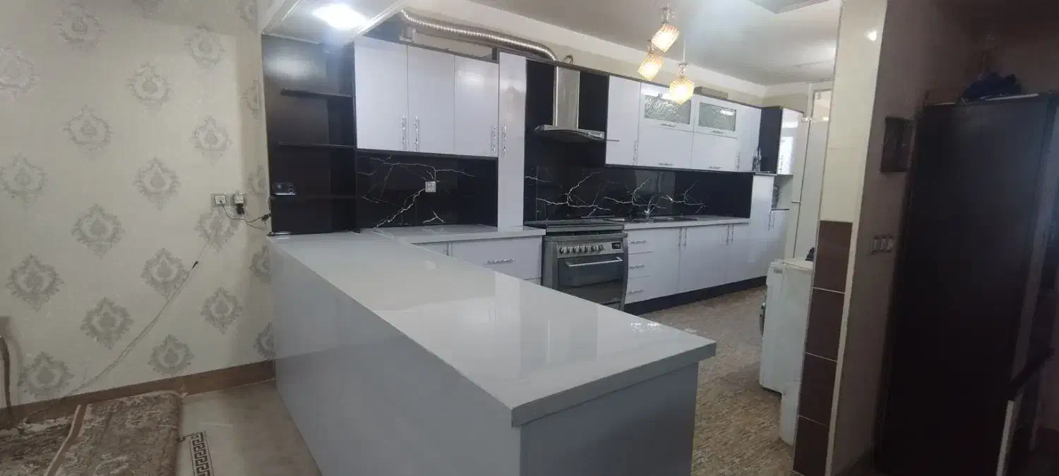 نصب ماربل شیت بین کابینتی|مصالح و تجهیزات ساختمان|عطاملک, |دیوار