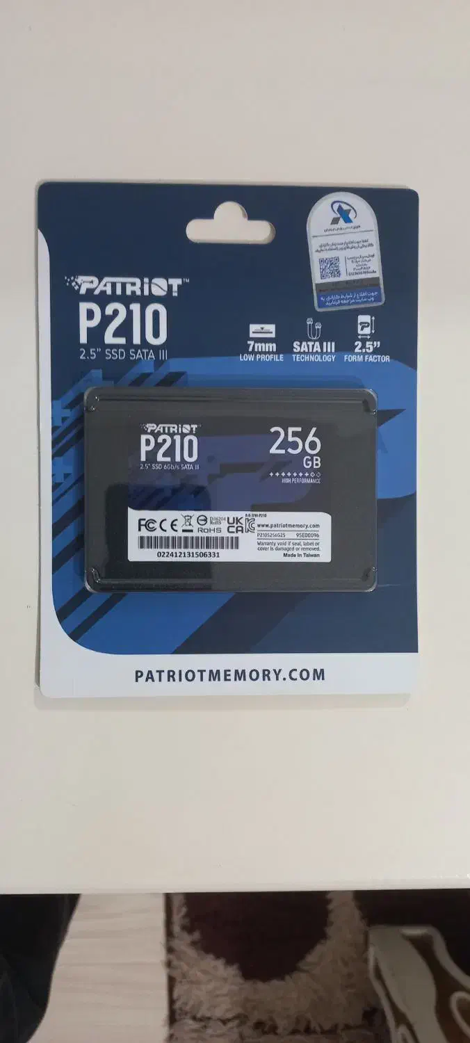 2 عدد هارد ssd 256 نو با گارانتی|قطعات و لوازم جانبی رایانه|رشت, کوی جام جم|دیوار