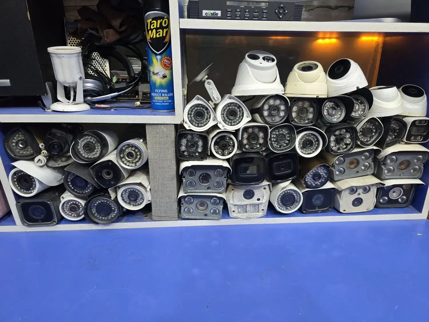 انواع دوربین انالوگ از ۱مگ تا ۵مگ دست دوم|دوربین مداربسته|بانه, |دیوار