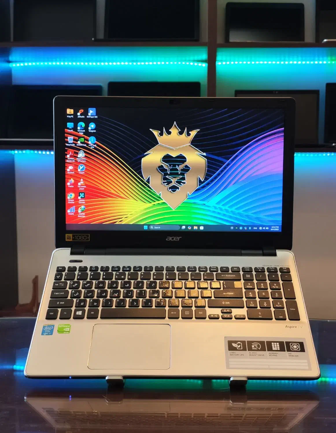 ایسر 15 اینچ FHD گرافیک انویدیا Core-i7 برای هدیه|رایانه همراه|تهران, میدان ولیعصر|دیوار