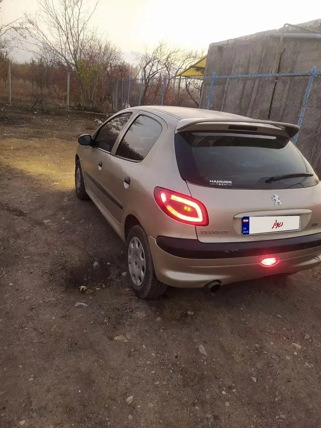 206 تیپ 2|خودرو سواری و وانت|مرند, |دیوار