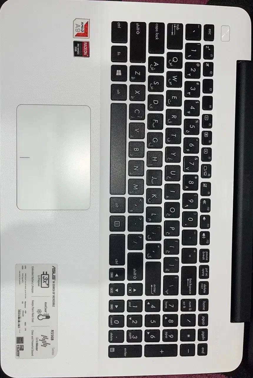 لپ تاپ ایسوس درحد نو|رایانه همراه|بابلسر, |دیوار