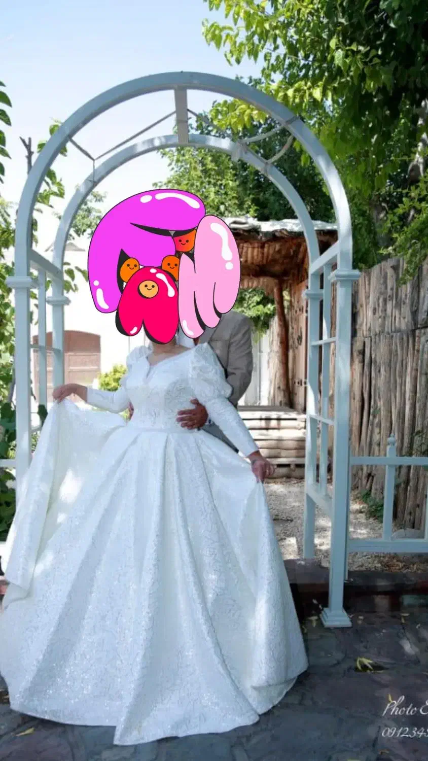 لباس عروس شاین دار مدل عروسکی جدید|لباس|پردیس, فاز ۱|دیوار