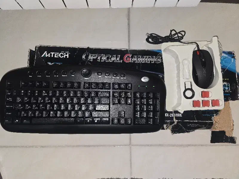 کیبورد گیمینگ استفاده نشده با کارتن|قطعات و لوازم جانبی رایانه|تهران, جوادیه|دیوار