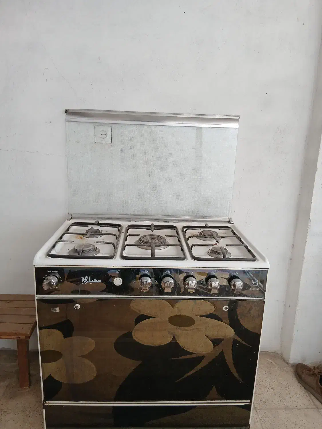 گاز پنچ شعله طرح فر|اجاق گاز و لوازم برقی پخت‌وپز|هشتگرد, شهرک راه آهن|دیوار