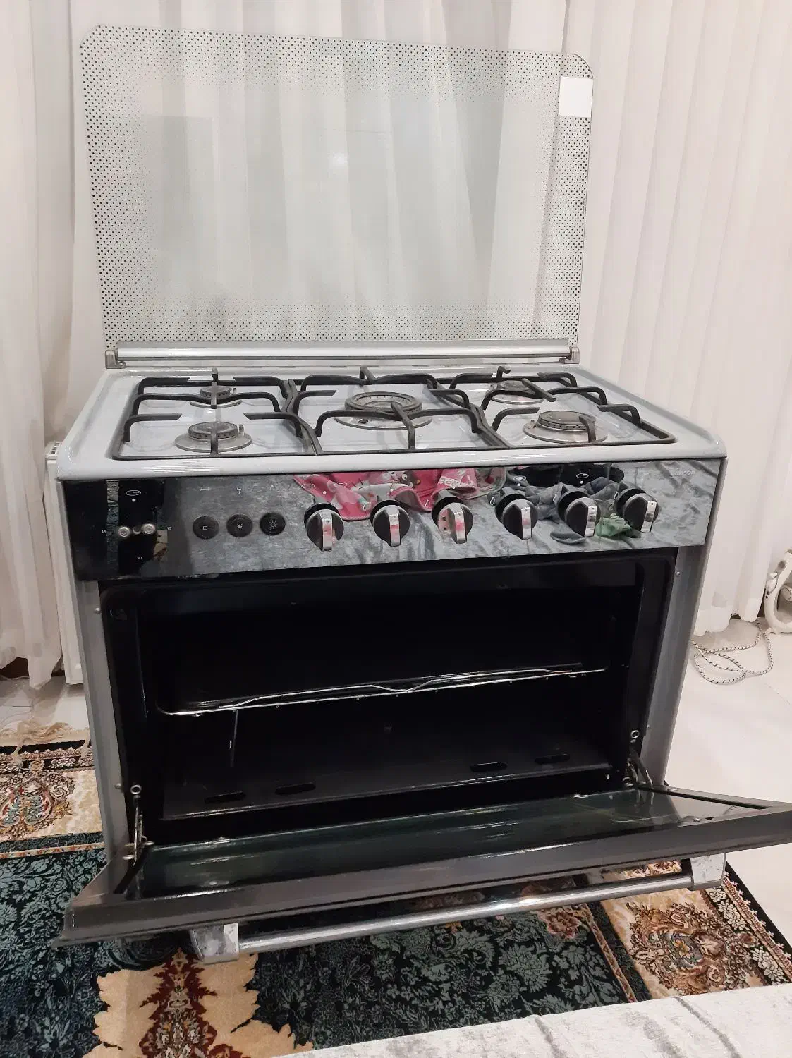 گاز فردار ۵ شعله|اجاق گاز و لوازم برقی پخت‌وپز|دلیجان, |دیوار