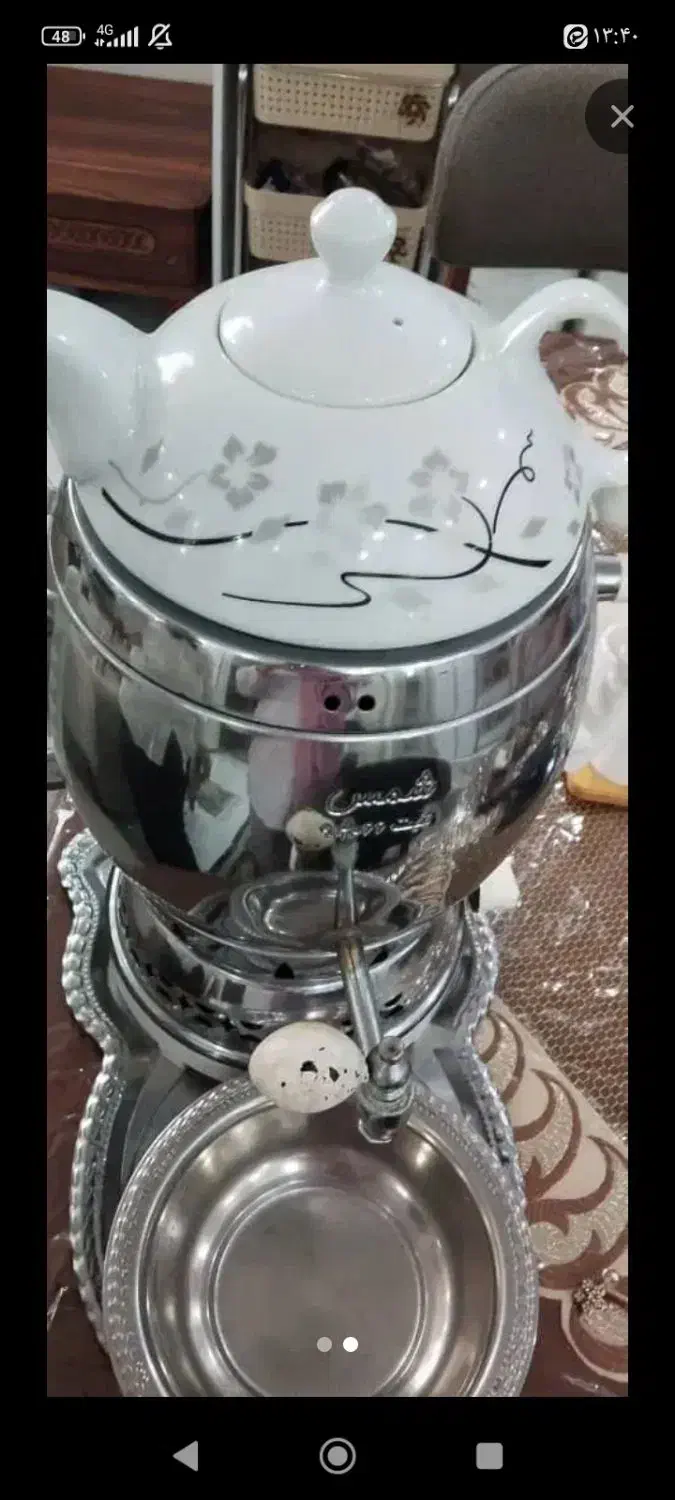 سماور|سماور، چای‌ساز، قهوه‌ساز|شاهین‌شهر, شهرک هشت بهشت|دیوار