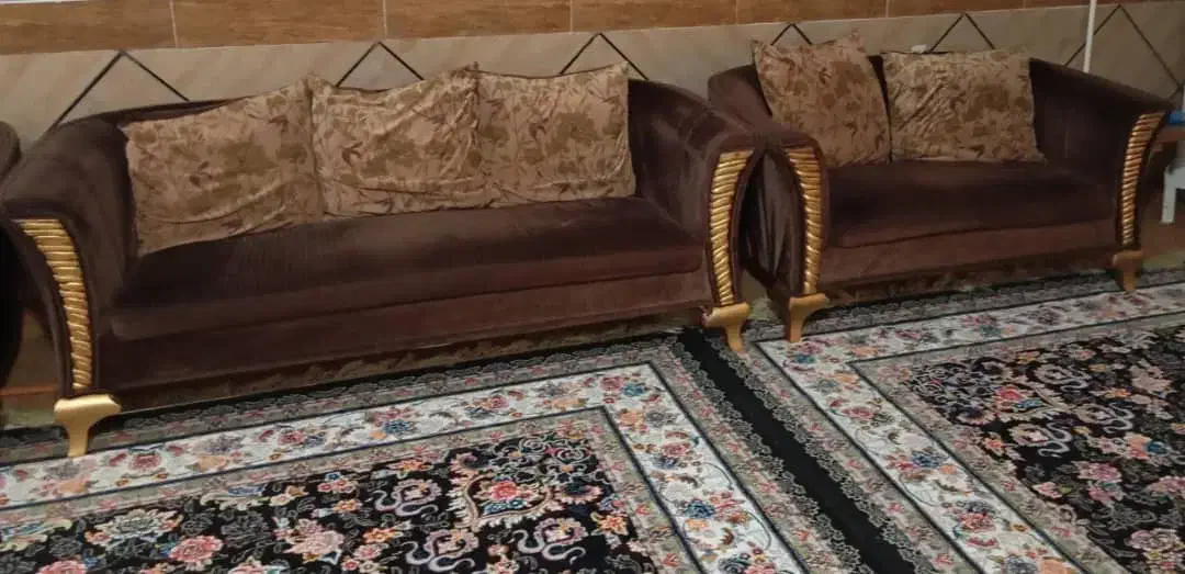 فروش مبل هفت نفره|مبلمان خانگی و میز عسلی|امیدیه, |دیوار