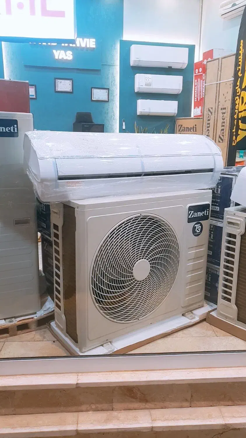 کولرگازی زانتی موتور سنگین T3 کم مصرف|کولر گازی و فنکوئل|مشهد, نرگس (شهرک غرب)|دیوار