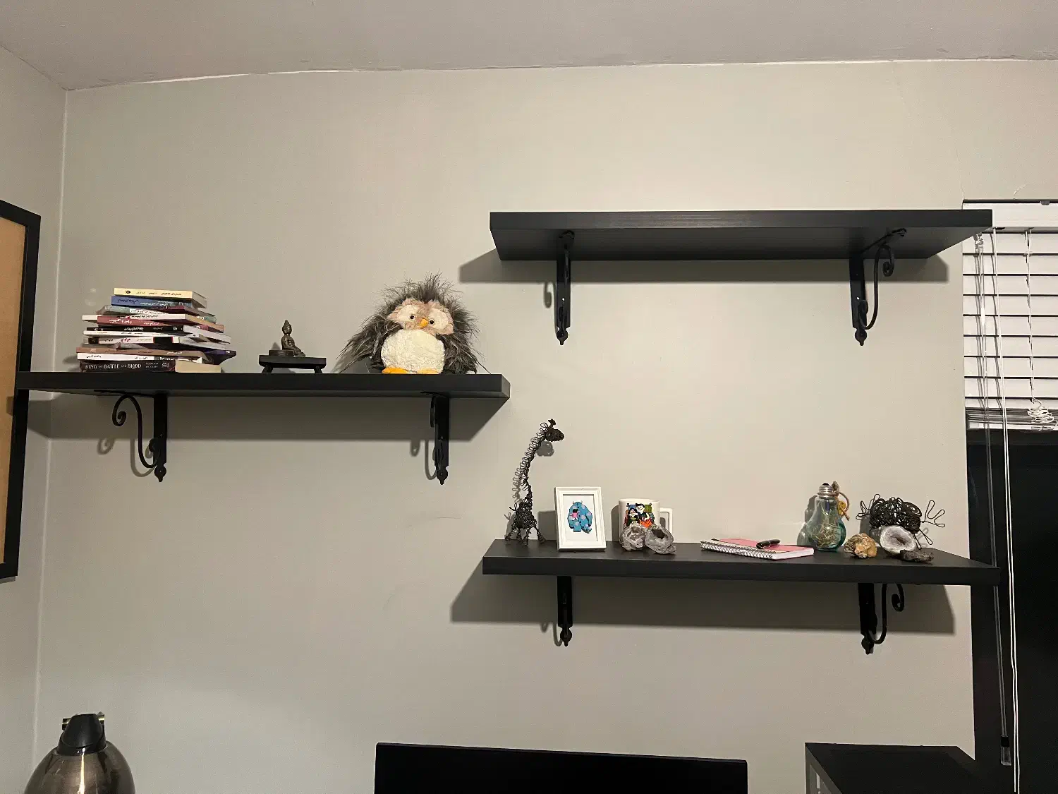 شلف دیواری|کتابخانه، شلف، قفسه‌های دیواری|لواسان, |دیوار