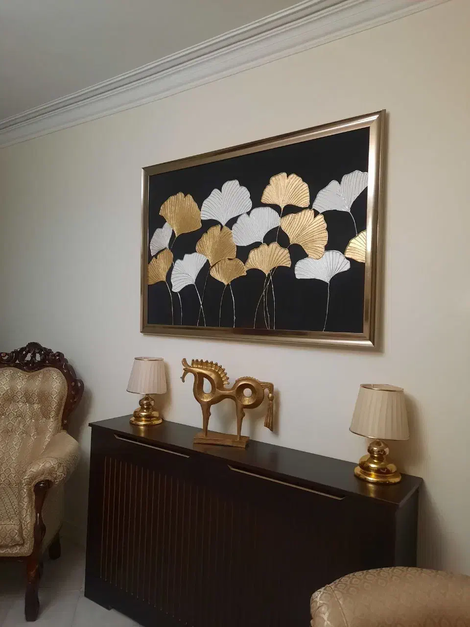 تابلو طلا کوب|تابلو، نقاشی، عکس|تهران, باغ فیض|دیوار