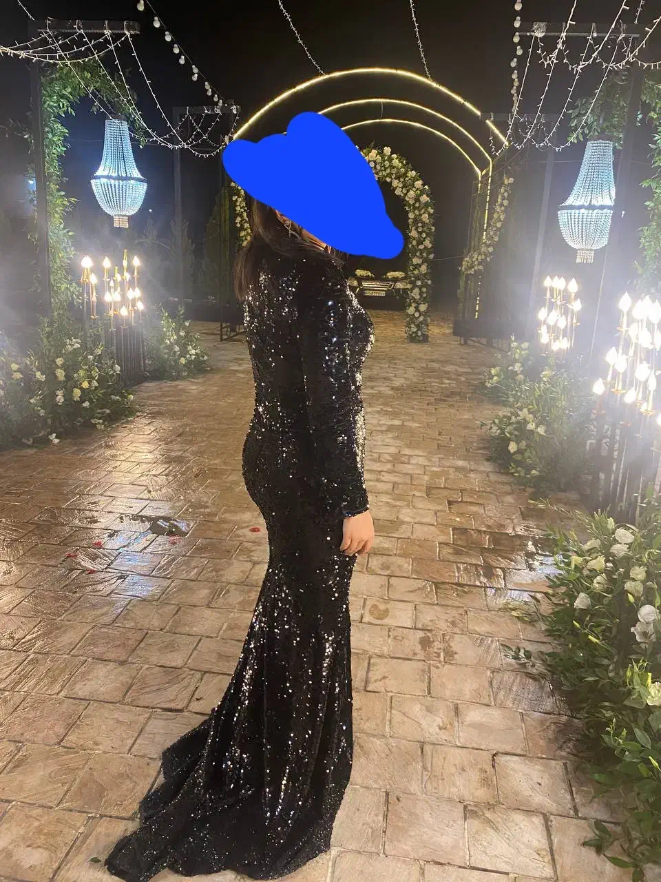 پیراهن مجلسی دنباله دار|لباس|ساری, |دیوار