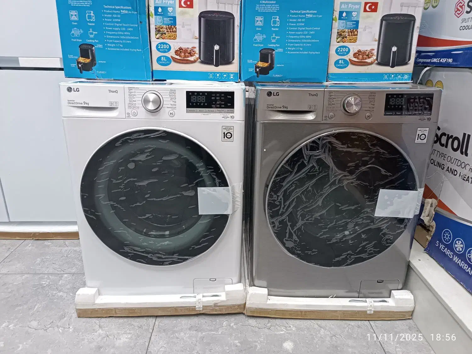 لباسشویی الجی r5 چکی|ماشین لباسشویی و خشک‌کن لباس|قم, علی آباد سعدگان|دیوار