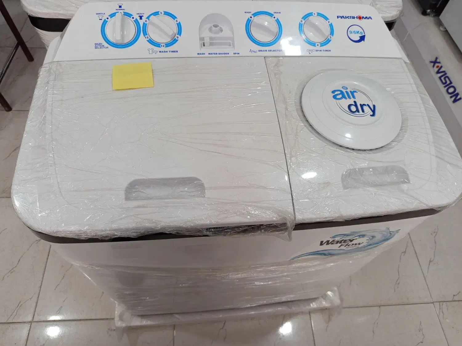 لباسشویی دوقلو پاکشوما مدل9606|ماشین لباسشویی و خشک‌کن لباس|قرچک, محمد آباد|دیوار