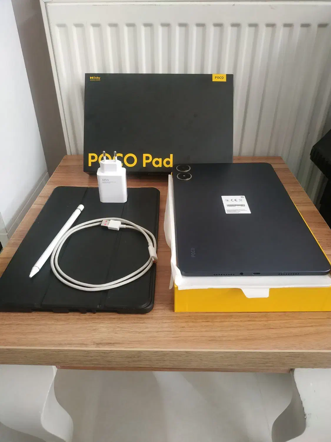 تبلت شیایومی Poco Pad همراه با قلم و کاور|تبلت|قم, بنیاد|دیوار