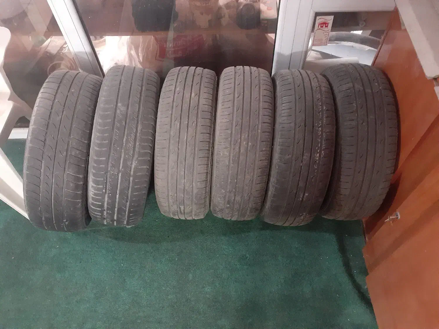 لاستیک خودرو پژو  و سمند|قطعات یدکی و لوازم جانبی|بروجرد, |دیوار