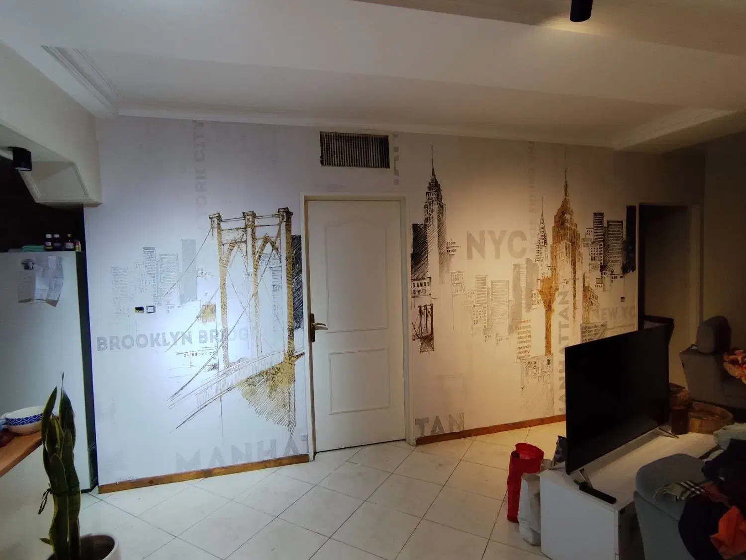 نصب فروش کاغذ دیواری پوستر نقاشی کل تهران|خدمات پیشه و مهارت|تهران, نیروی هوایی (پیروزی)|دیوار