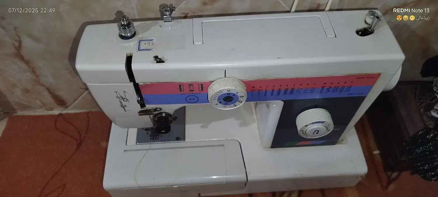 چرخ خیاطی سالم|چرخ خیاطی و ریسندگی|فامنین, |دیوار