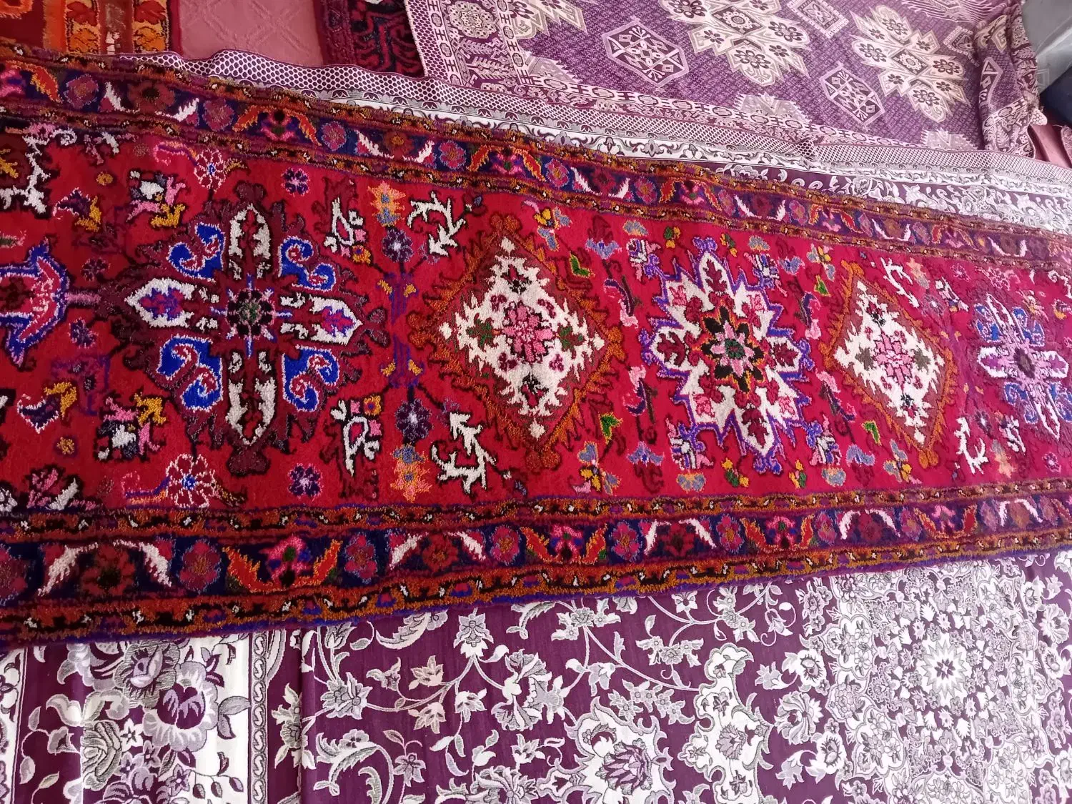 فرش دستباف ۳ در ۱|فرش|اهر, |دیوار