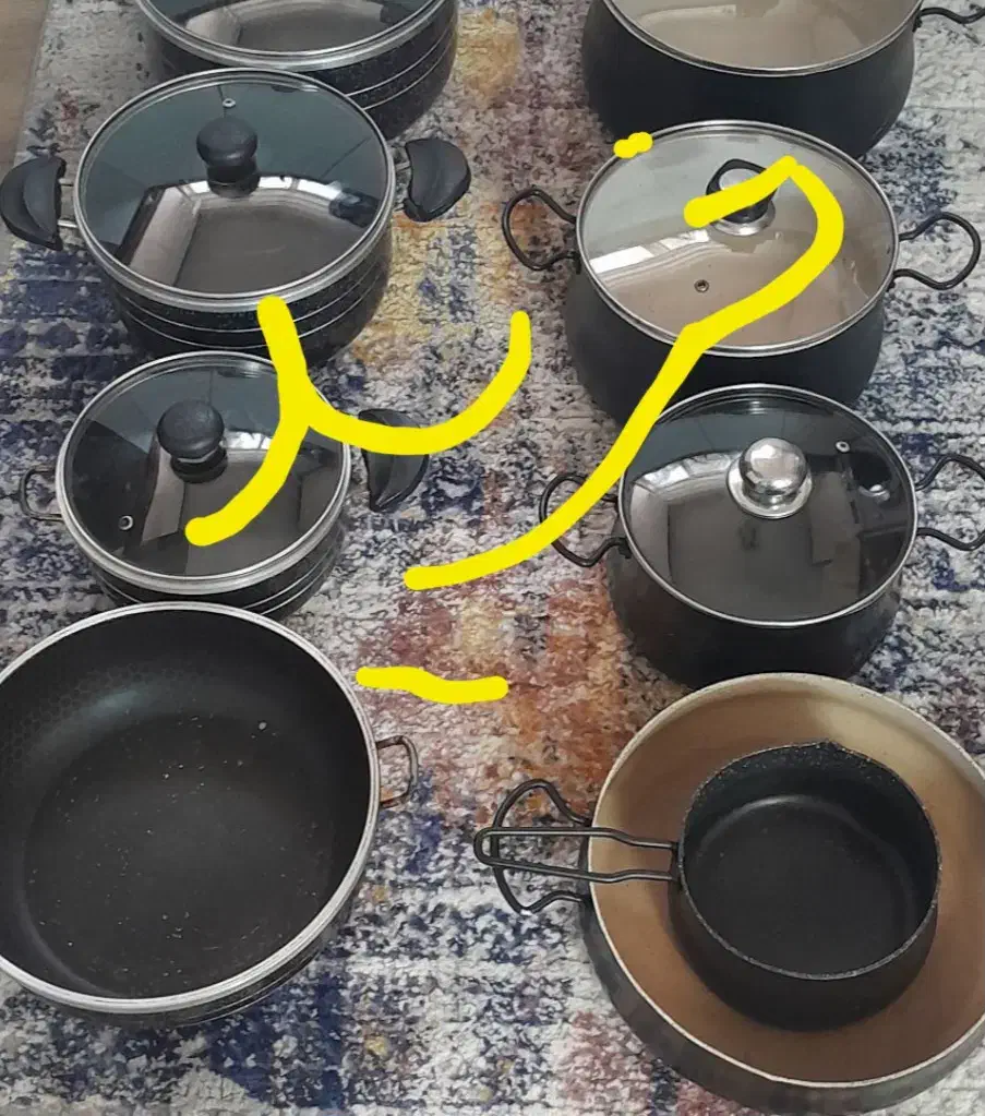 ظرف وقابلمه روی|ظروف پخت‌وپز|مشهد, عامل|دیوار