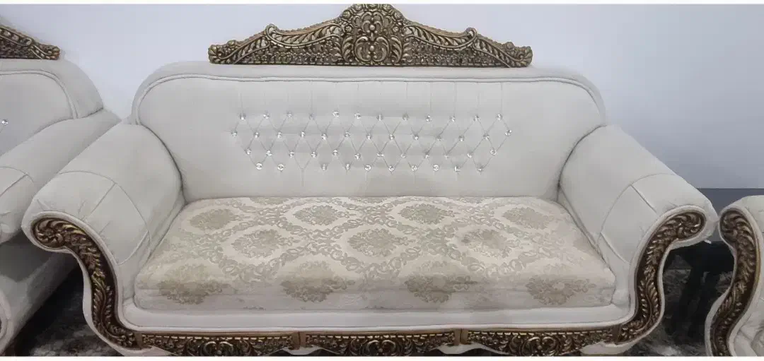 مبلمان ۸ نفره سلطنتی|مبلمان خانگی و میز عسلی|مهر, |دیوار