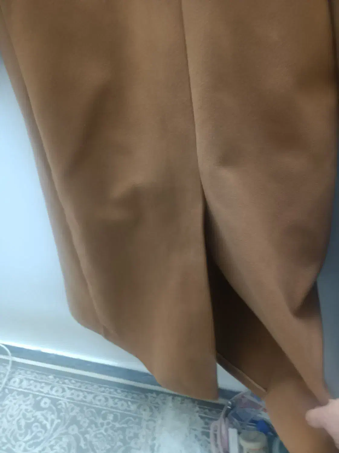 پالتو زنانه رنگ کاراملی|لباس|قوچان, |دیوار