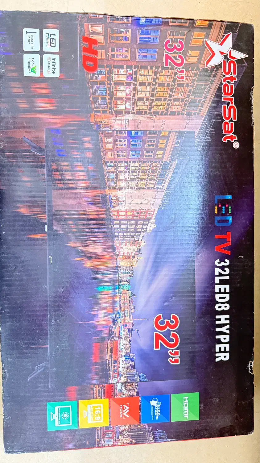 تلویزیون ۳۲ اینچ استارست|تلویزیون و پروژکتور|یزد, |دیوار