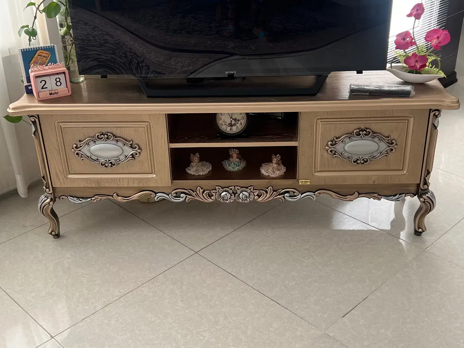 بوفه و میز تلویزیون ست|بوفه، ویترین، کنسول|بجنورد, |دیوار