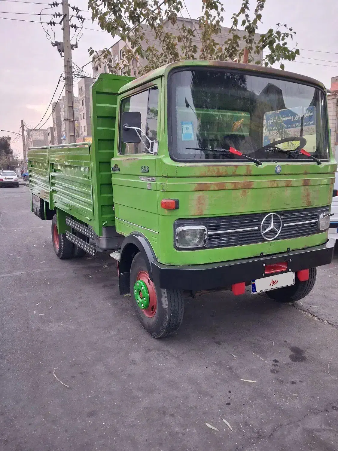 خاور۶۰۸ کفی بغلدار صفر|خودرو سنگین|قرچک, مهدیه|دیوار