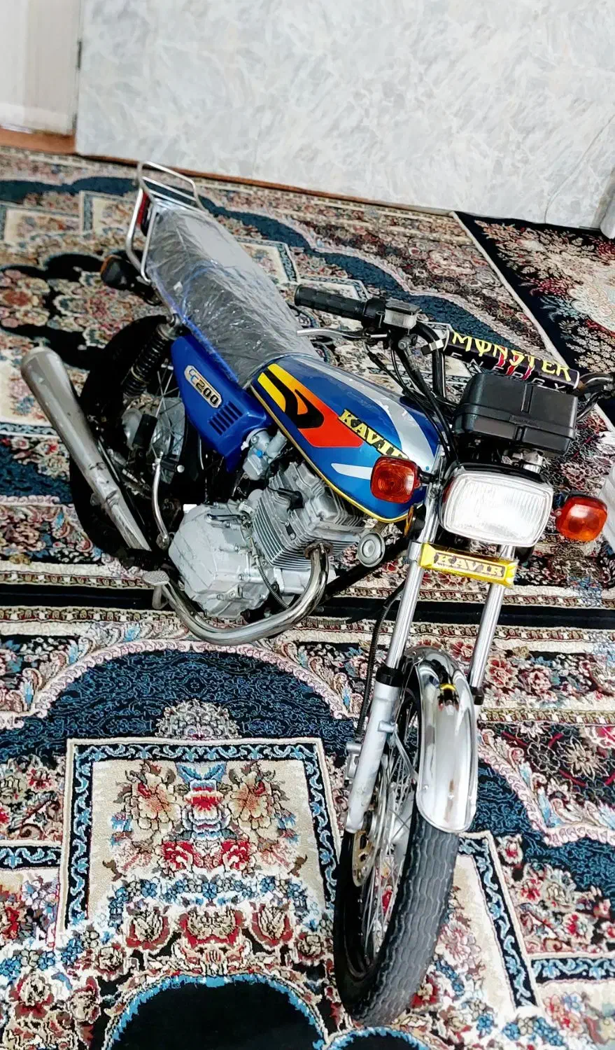 200 مدل 91 ، صفر ، خشک + کارت سوخت|موتورسیکلت|بهبهان, |دیوار