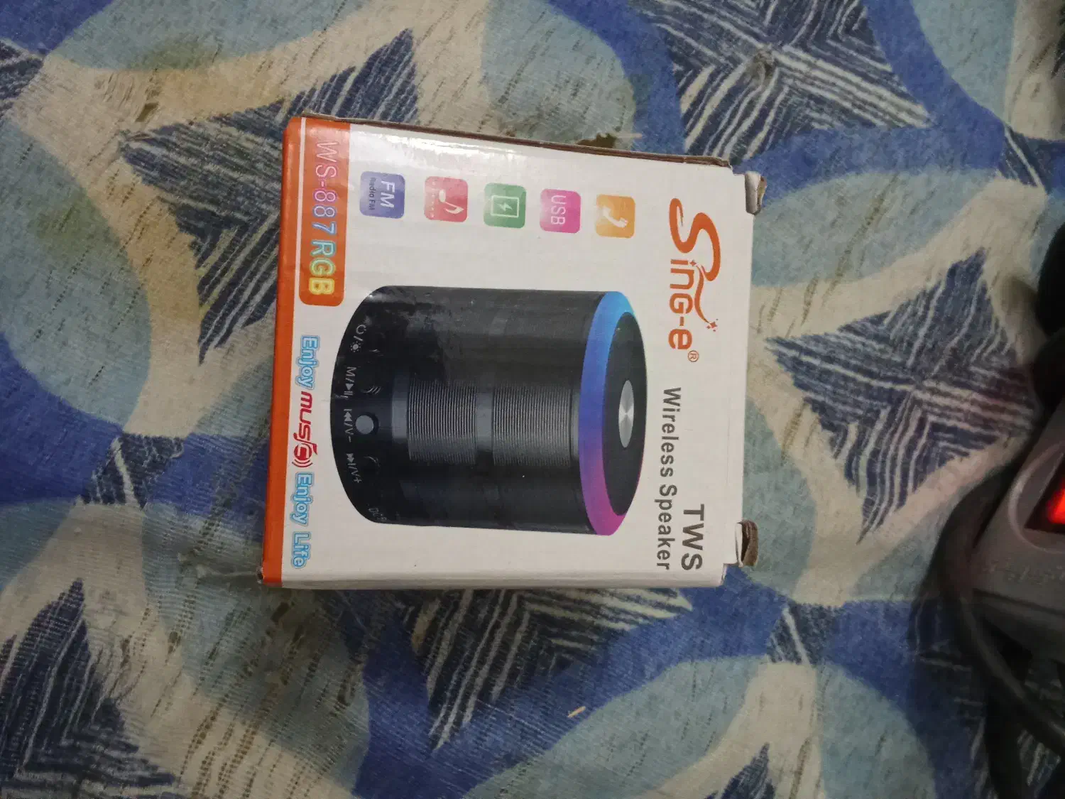 اسپیکر بلوتوثی قابل حمل مدل ws.887|حراج|بافق, |دیوار