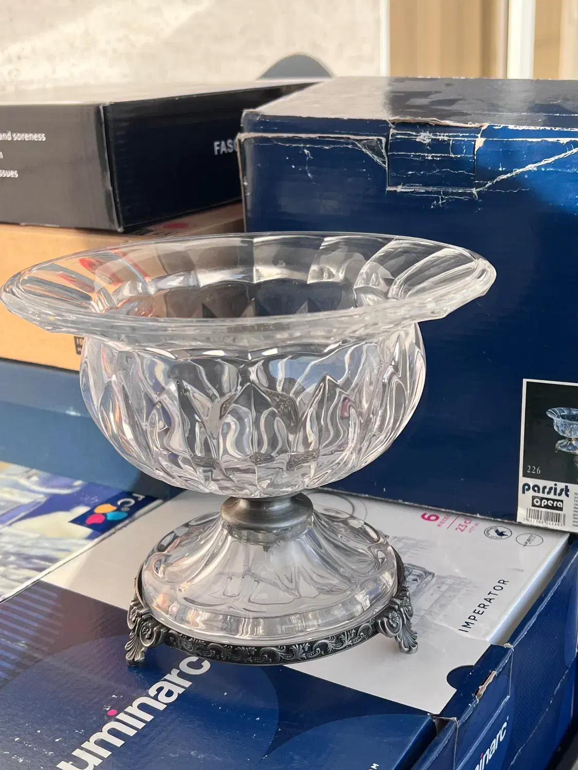 شکلات خوری کریستال|ظروف سرو و پذیرایی|تهران, گلستان (شهرک راه آهن)|دیوار