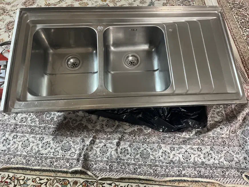 سینک روکار و شیر اهرمی|مصالح و تجهیزات ساختمان|پاکدشت, پاکدشت (مامازند)|دیوار