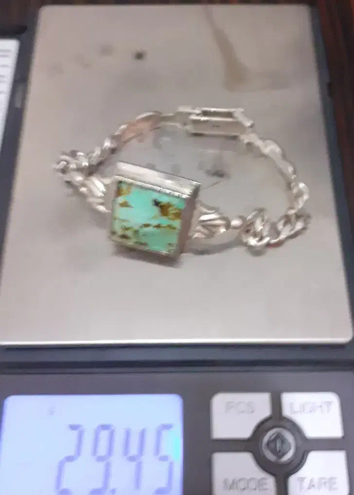 دستبند دست‌ساز با سنگ فیروزه نیشابور اصل|جواهرات|اراک, |دیوار