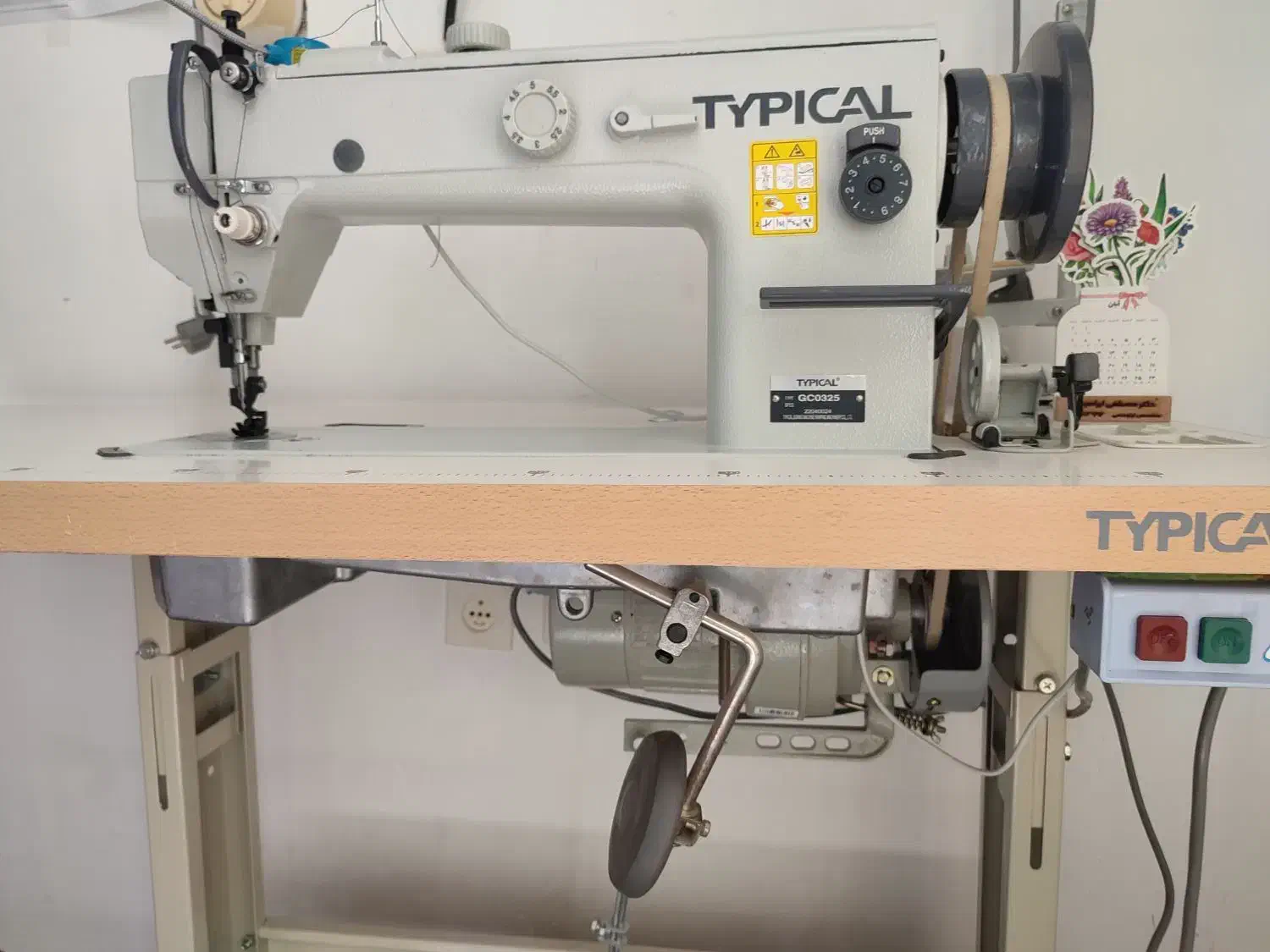 چرخ سه درجه تیپیکال GC0325|چرخ خیاطی و ریسندگی|بندر ترکمن, |دیوار