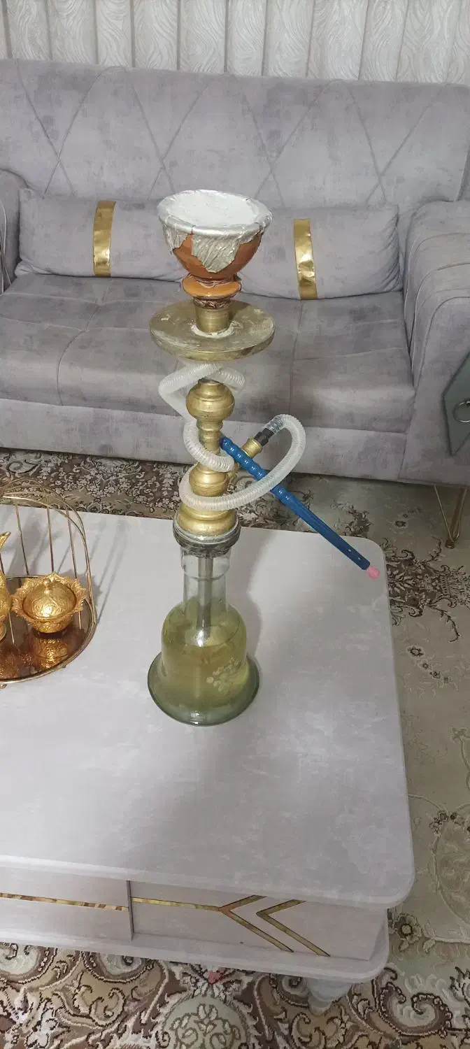 قلیان قلیون برنجی|کلکسیون و سرگرمی|مشکیندشت, |دیوار