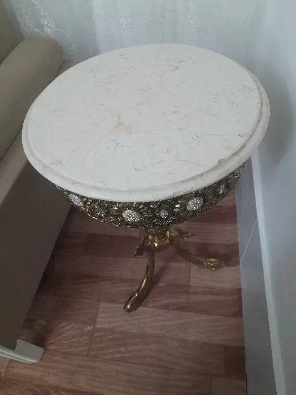 میز برنز طرح ماهی|مبلمان خانگی و میز عسلی|خوی, |دیوار