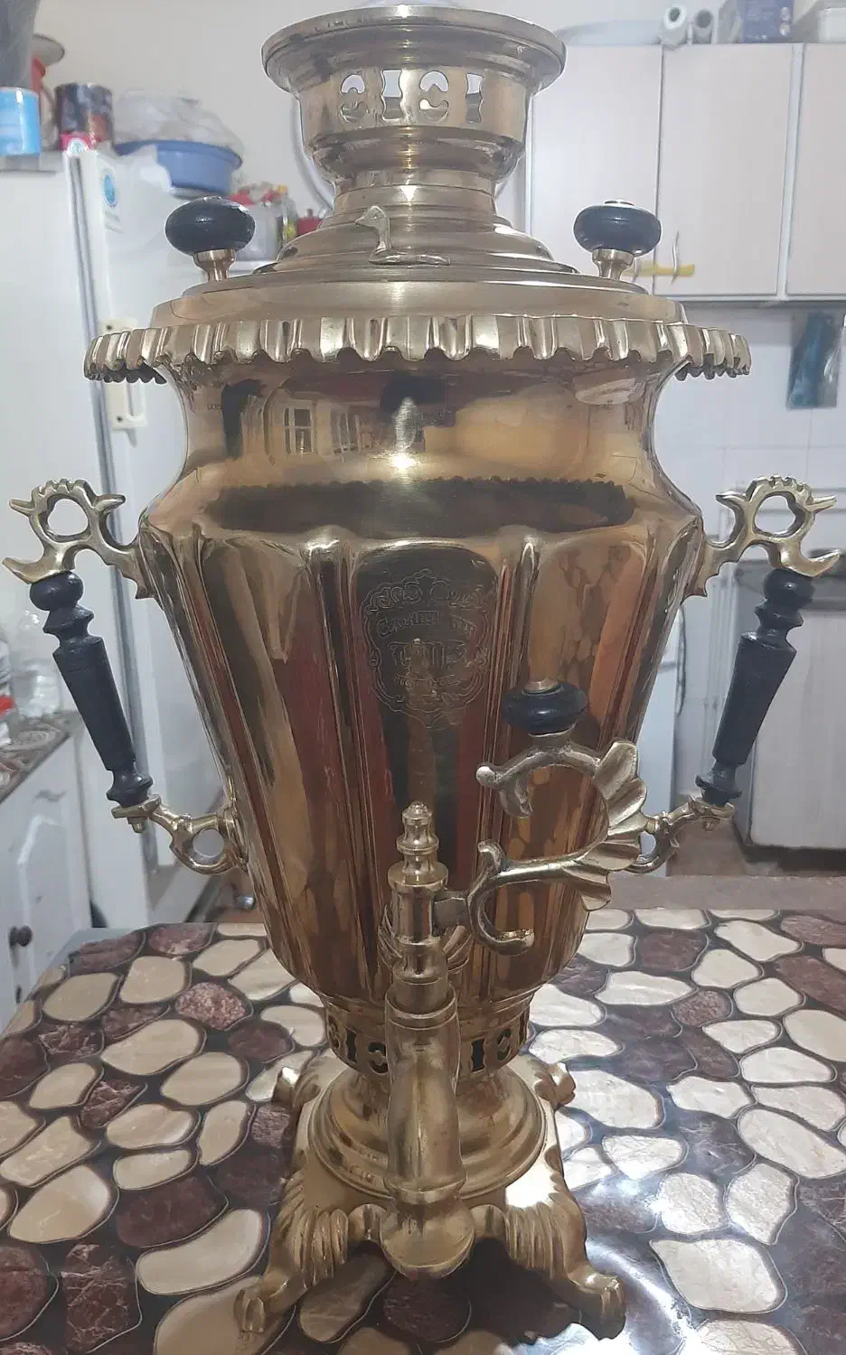 سماور زغالی آکبند آکبند|سماور، چای‌ساز، قهوه‌ساز|تبریز, |دیوار