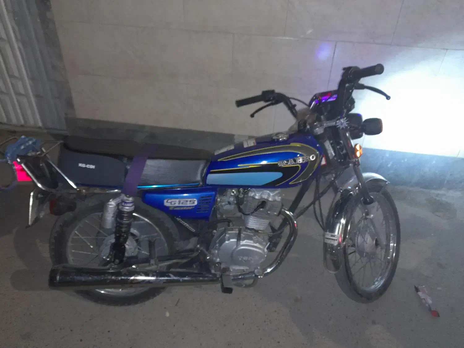 هندا. ۱۲۵ معاوضه با طلا|موتورسیکلت|فردوسیه, |دیوار