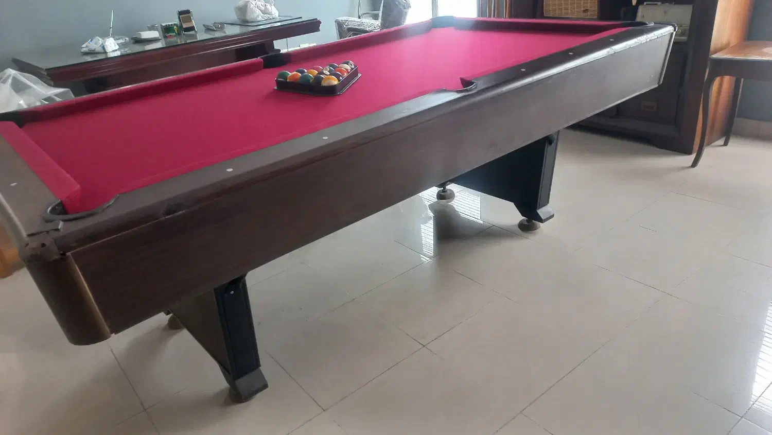 میز بییلارد باز سازی شده در حد نو سالم|تجهیزات ورزشی|تهران, امین حضور|دیوار