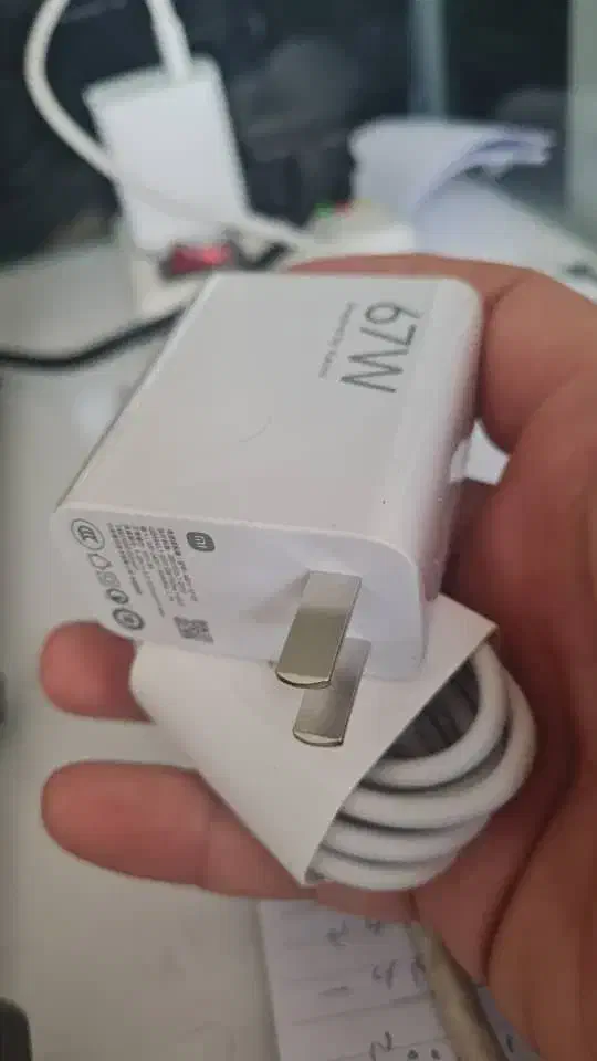 شارژر اصلی شیائومی 67 وات (اورجینال و فست شارژ)|لوازم جانبی موبایل و تبلت|مراغه, |دیوار